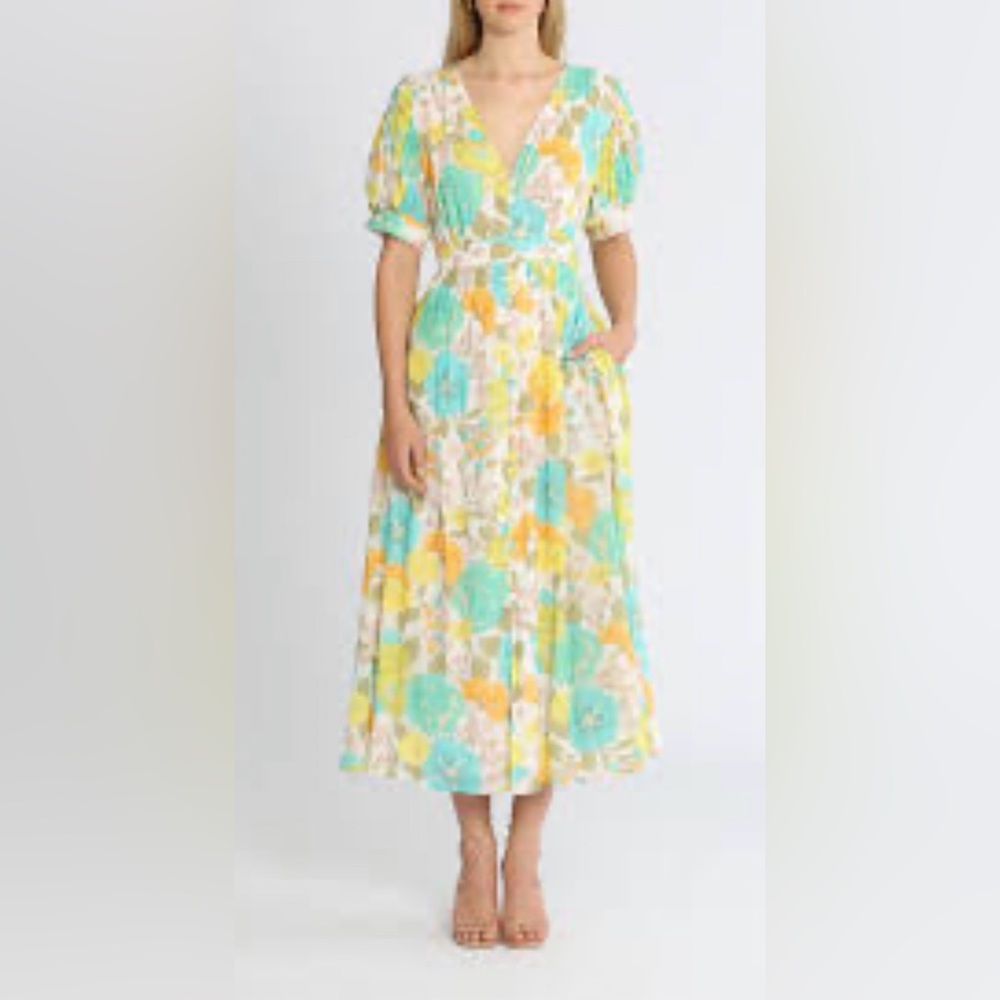 LEMONADE​,​ SOIRÉE MAXI DRESS CITRUS NWT XL